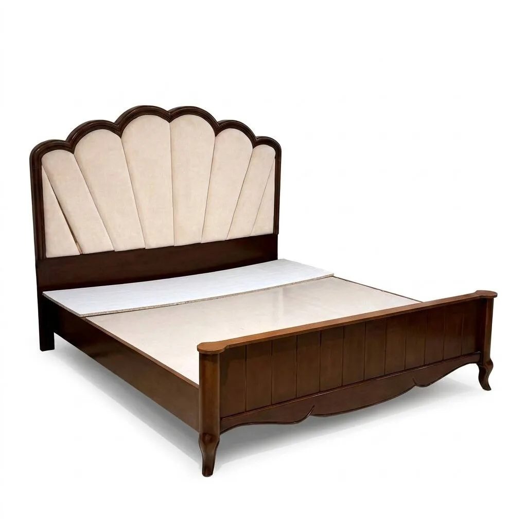 Ivory Scallop Bed — Interiors By Muhammad